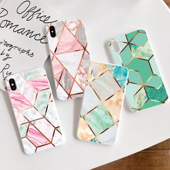 

For Huawei P40 P30 P20 P10 Pro Honor 8X 9X Mate 20 10 Lite Pro Y6 Y7 Y9 P Smart Z 2019 Luxury Marble TPU Matte Phone Case Fundas