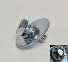 

3/4 Inch Go Kart Clutch Bolt Kit Predator Engine Clutch Lock Washer For Go Kart Minibike Engine Bolts Fit 10/12 Teeth Clutch