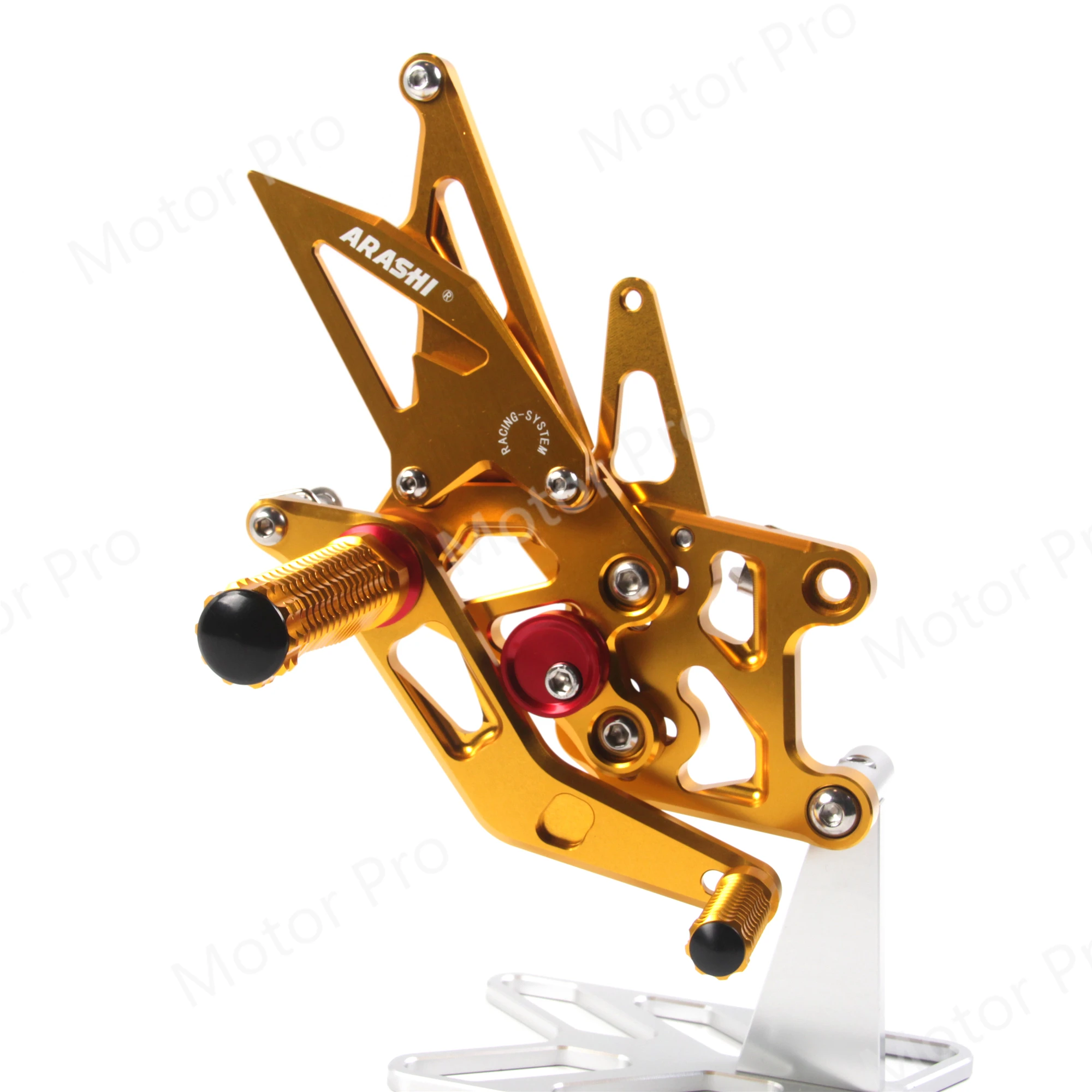 Регулируемые подножки для Honda CBR600RR 2009- аксессуары для мотоциклов подножки Rearsets CBR 600 RR CBR600 600RR 600CC золото