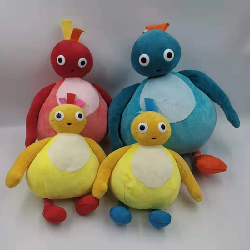 

4pcs Doggy for sale New Twirlywoos Chickedy Chick Peekaboo Plush Doll Toy Best birthday present for children Christmas gift