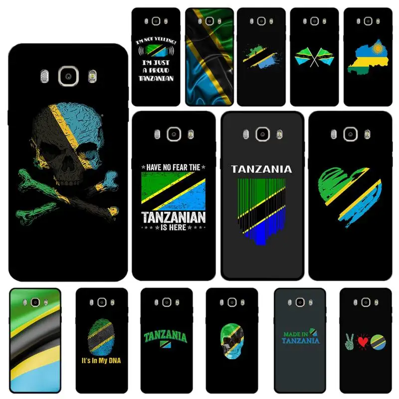 Чехол с национальным флагом Танзании для телефона Samsung J 4 5 6 7 8 prime plus 2018 2017 2016 J7 core |