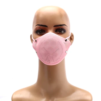 

Pollution proof PM2.5 Face Mask Dust Mask Reusable Respirator Mouth Masks +10pcs Gasket