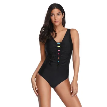 

Sexy Women Floral Backless Frenum Fibre Beach one-piece swimsuit women's swimming suit may female beach trikini badpak monokines