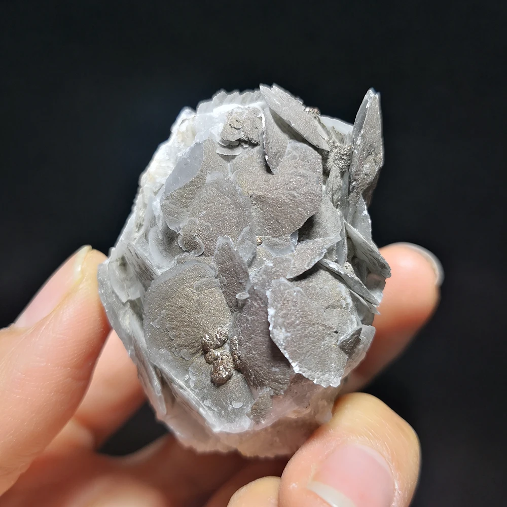 84g C6-2 NATURAL Stones and Minerals Rock Calcite Pyrite crystal Hunan PROVINCE CHINA | Дом и сад