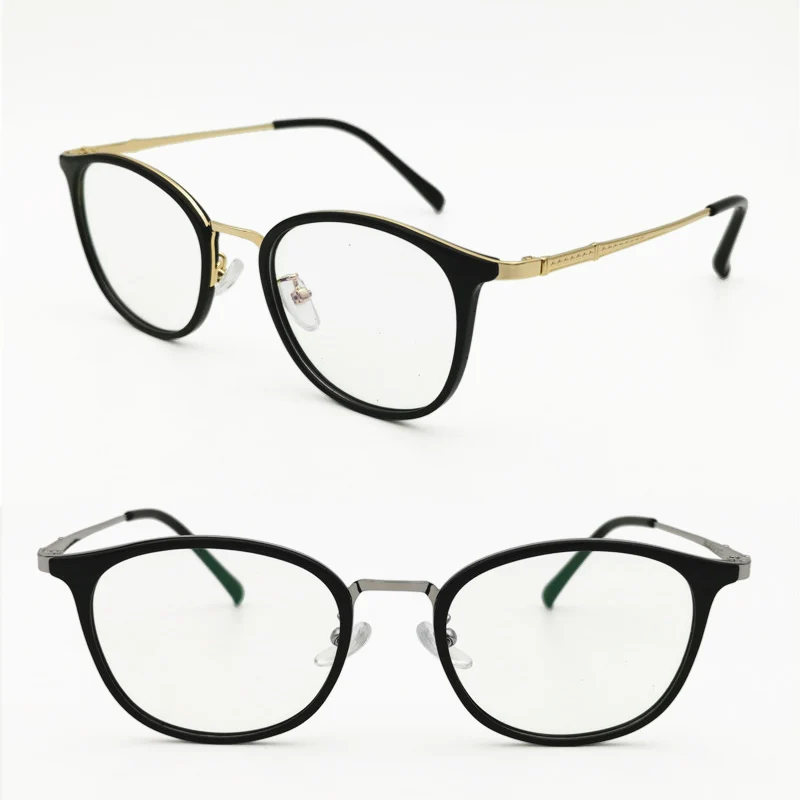Hight classic nickel copper combined acetate decoration front rim light weight wayframe prescription glasses frame for ladies | Аксессуары
