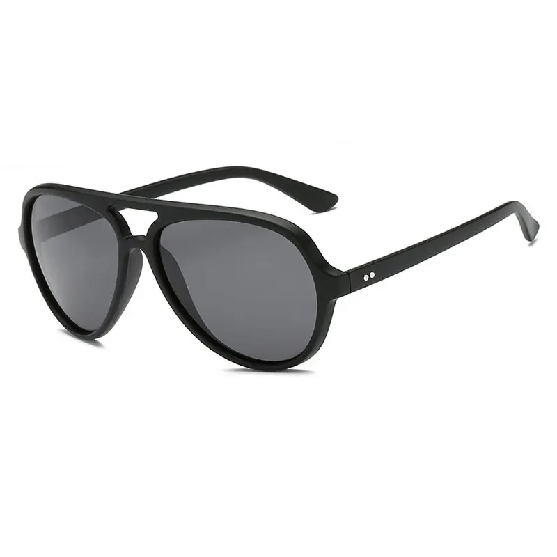 HUHAITANG Vintage Polarizing Men Sun Glasses Mens Polarized Driving Sunglasses Women Designer Luxury Brand Outdoor Sunglass
