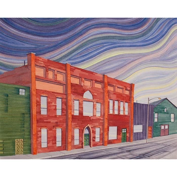 

DIY Painting By Numbers Abstract House Kit Oil Picture By Numbers Landscape Wall Art Painting on Canvas Home Decoration Gift