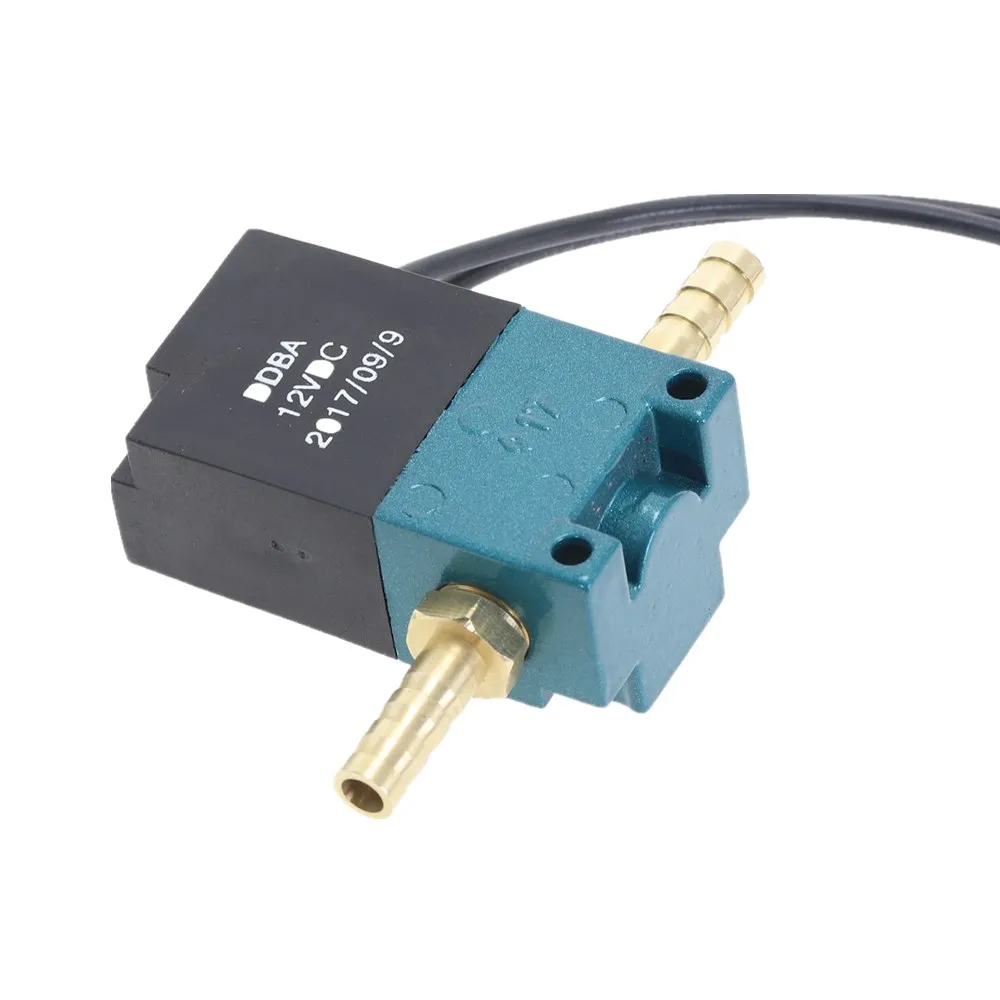MAC 3 Port Electronic Boost Control Solenoid Valve 35A-AAA-DDBA-1BA 1/8'' NPT With Brass Silencer