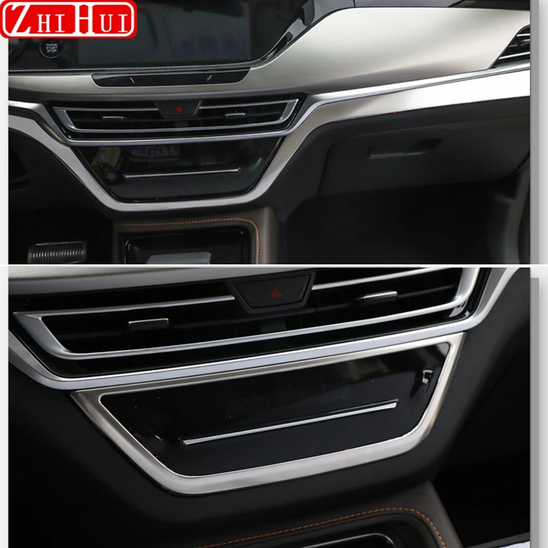 

Car Styling Interior Mouldings Matte Silver Stickers For Changan CS35 Plus 2020 Stainless Steel Stickers Modification Accessorie