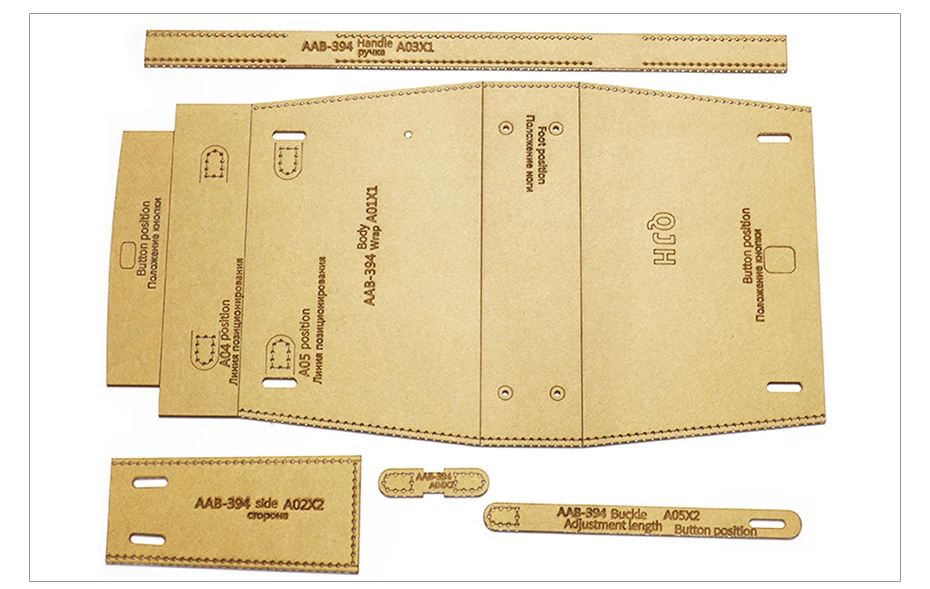 papel Kraft, Costura Design Padrão