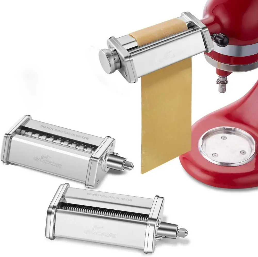 Pasta Maker Attachments Set For All Kitchenaid Stand Mixer