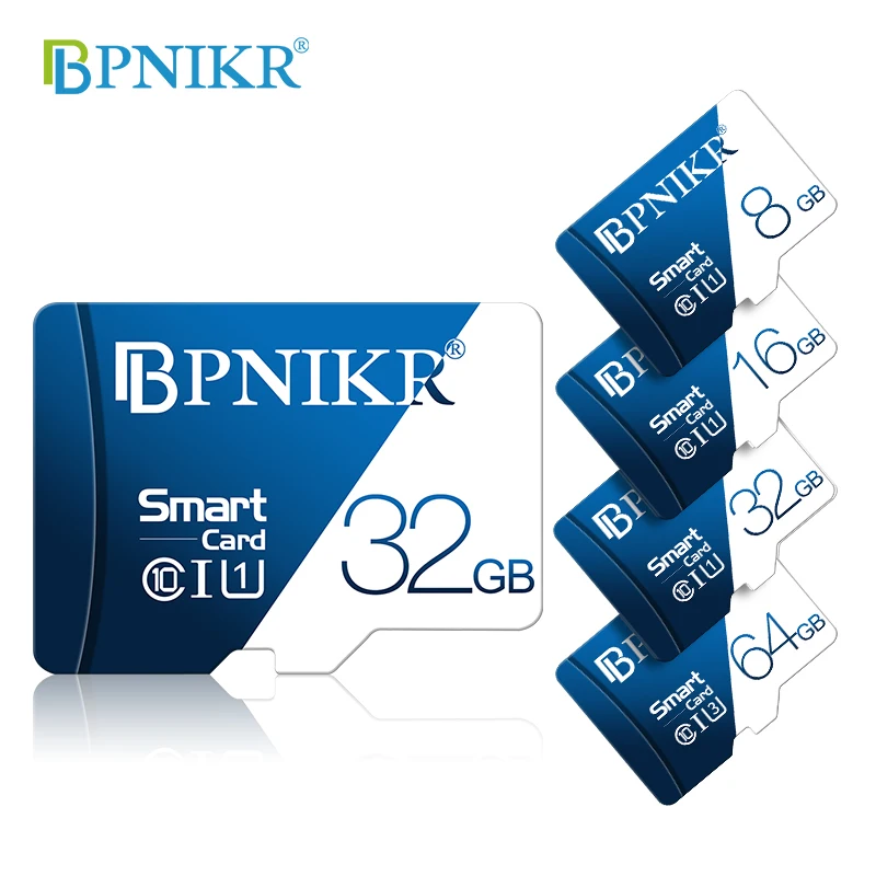 Высококачественная флеш-карта памяти 8 ГБ 16 ГБ 32 ГБ 64 Гб micro sd карта класс 10 Microsd TF карта SDHC/SDXC sdcard для смартфонов/камер