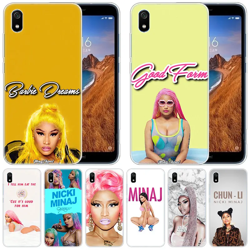 Роскошный мягкий силиконовый чехол Queen Nicki Minaj для Xiaomi Redmi K20 Pro 7 7A 6 6A 4X 5 Plus S2 GO Note 8 4