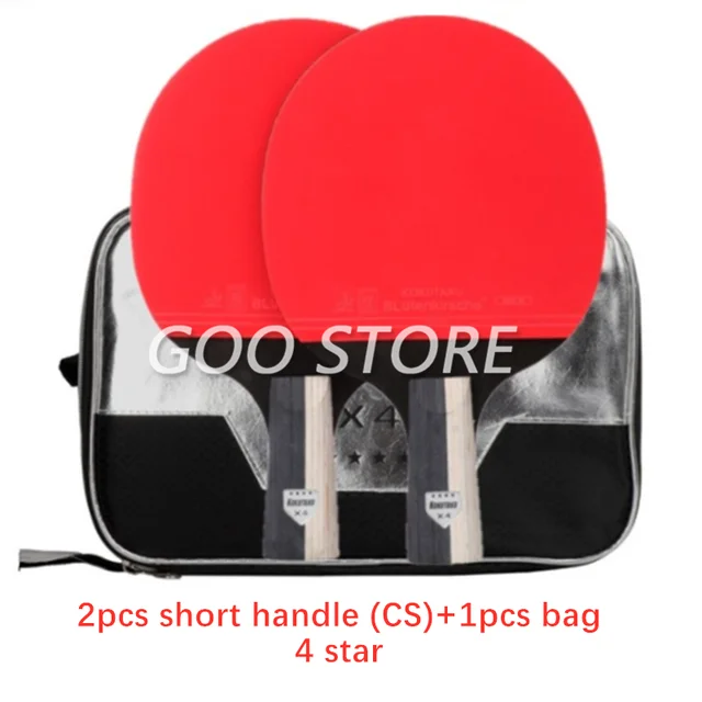KOKUTAKU Racket 4/5/6 Star Carbon Table Tennis Racket ITTF Professional KOKUTAKU Ping Pong Bat Paddle 2pcs CS 4STAR
