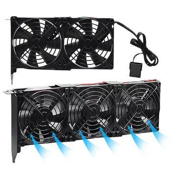 

Universal VGA Cooler Dual 80mm Graphics Card Heatsink Fans GPU Radiator