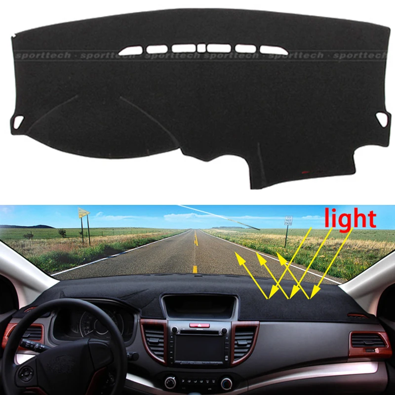 Car dashboard Avoid light pad Instrument platform desk cover Mats Carpets Auto accessories for Ford focus 2005 - 2016