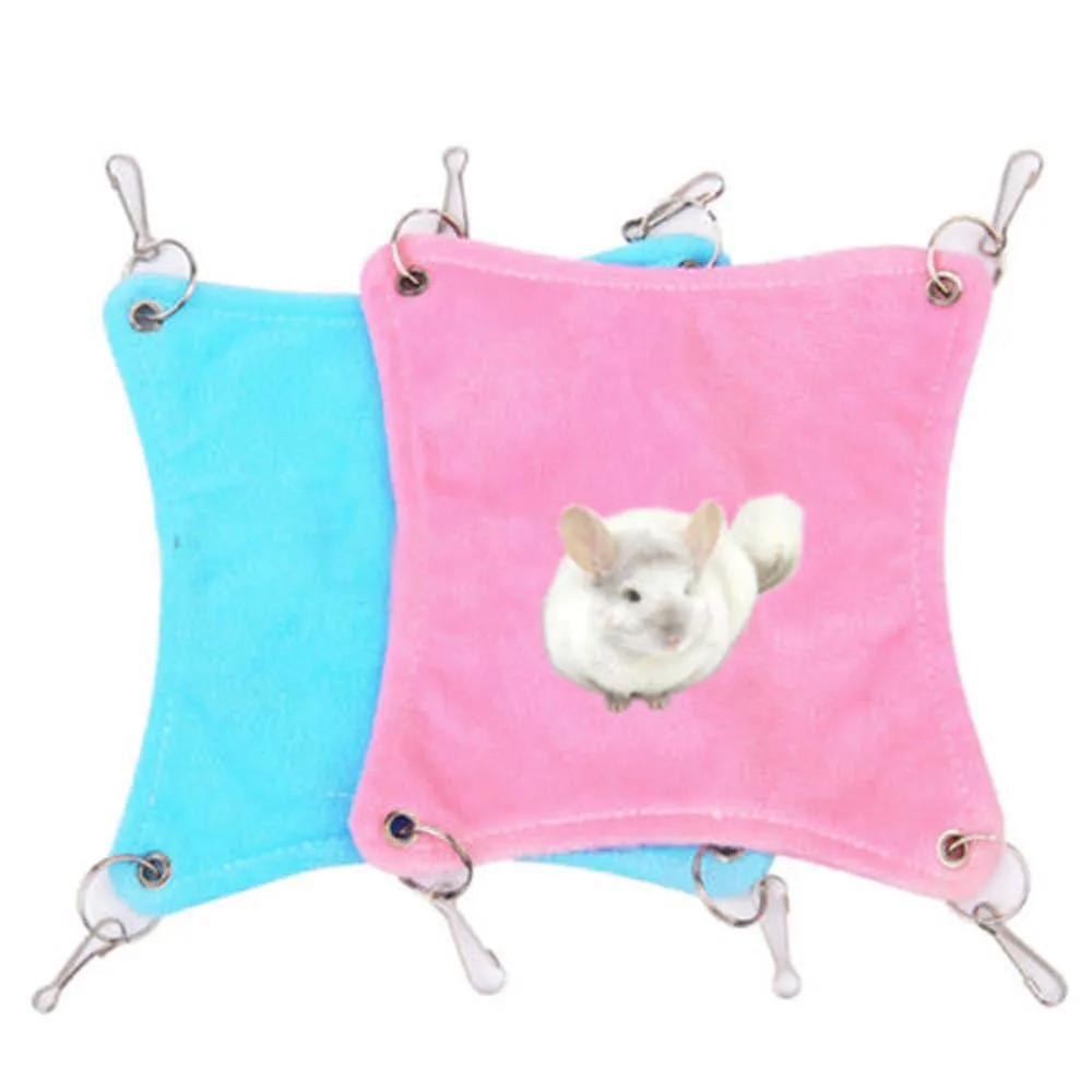 Hammock Pet Hamster Rat Parrot Ferret Hamster Hanging Bed Cushion hamster House Cage Accessories for Hamsters 5