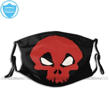 

Deadpool Mouth Face Mask Deadpool Funny Skull Facial Mask Funny Fashion with 2 Filters for Adult