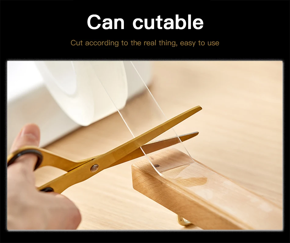 !ACCEZZ Nano Tape Magic Adhesive Tape Multi-Function Mobile Phone Sticker Stand For iPhone X Car Paste Gel Pad Flexible Bracket (8)