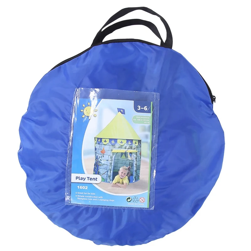 Portable Princess Castle Present Kid Tent HouseChildren Play Tent House Ocean Wave Ball Pool Birthday Christmas Gift Toy