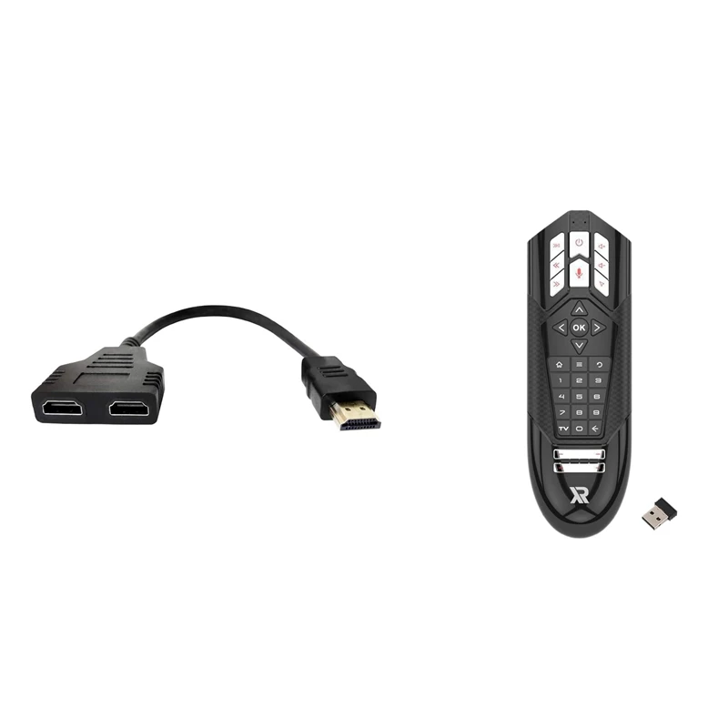 Лучший разветвитель HDMI мультимедийный интерфейс адаптер с R1 умная воздушная