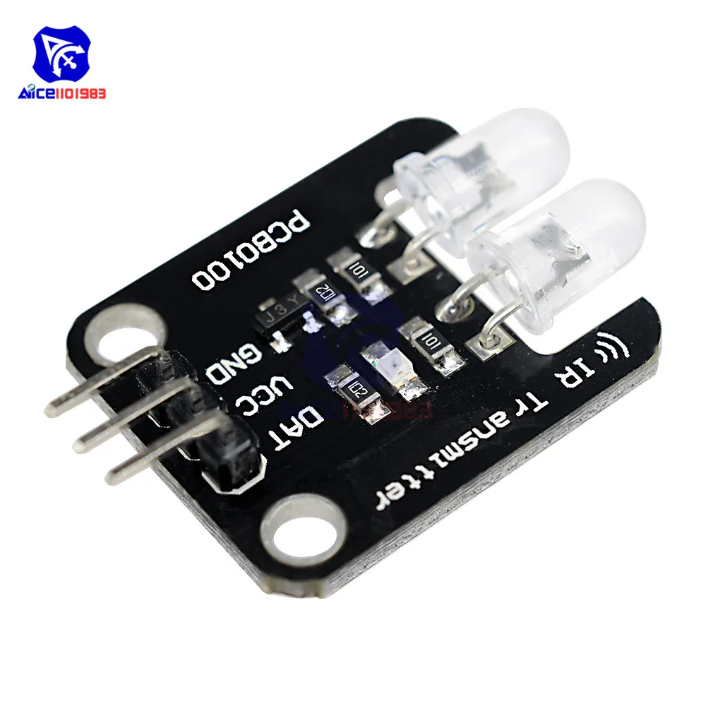 Diymore PCB0100 2 канала инфракрасный передающий модуль ИК передатчик для Arduino