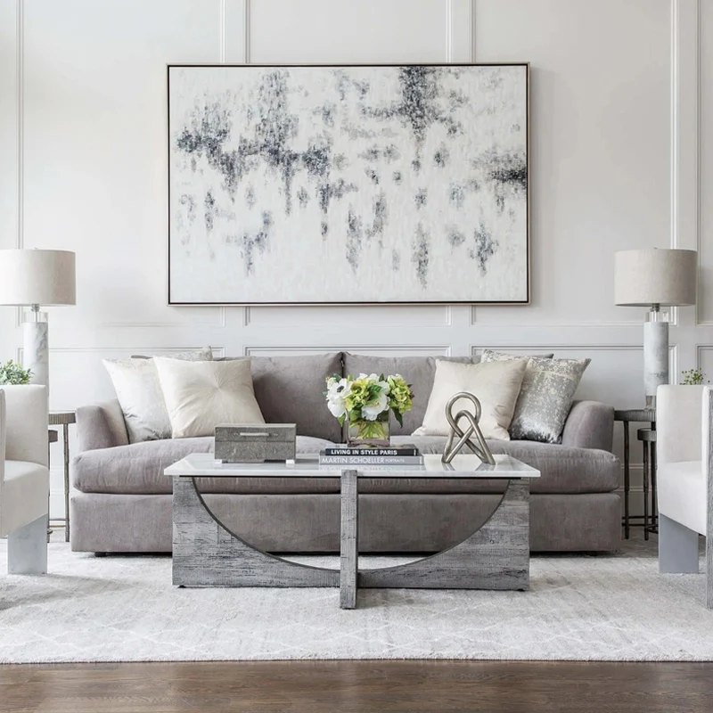 

Large Canvas Art Abstract Painting Wall Art Canvas Painting Modern Art Minimalist Art Living Room Decor Absolute Stillness