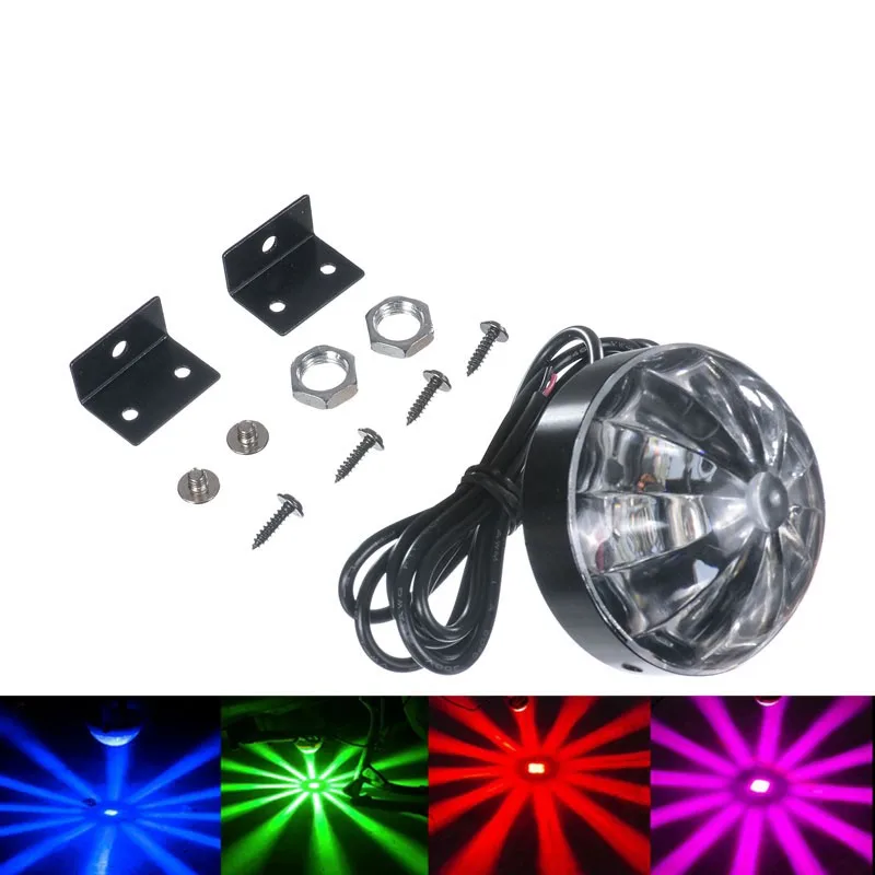 

1 pièces Auto modifié LED tapis éclairage réception lampe arrière fin lampe Refit la moto voiture atmosphère lampe étanche 12 V