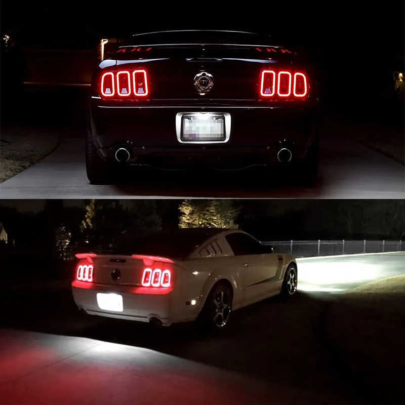 HACKBEPW Dritte Bremsleuchte Für Ford Mustang 2010-2014 - Smoked Design