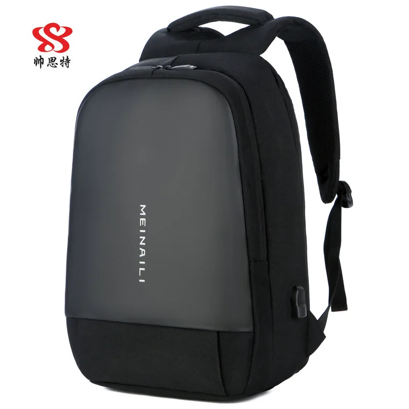 

2019 New Style Outdoor Casual Backpack Men Simple Business Trip Computer Bag Anti-theft Backpack Travel Bag Women's