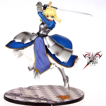 

24cm Fate/unlimited Codes Saber Lily Japanese Anime Figures 1pc Action Figure For Kids Child Birthday Gift Action & Toy Figures