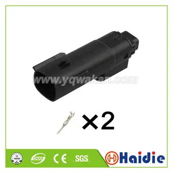 

Free shipping 2sets 2pin Molex auto male plug of 33471-0201 wiring cable waterproof sealed connector 33481-0201