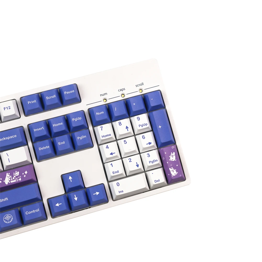 Gmk Tuzi Keycaps 126 Teclas Cereja Perfil Pbt Dye-sublimação Personalizar Gmk Keycaps para Cross Switch Teclado Mecânico - Imagem 6