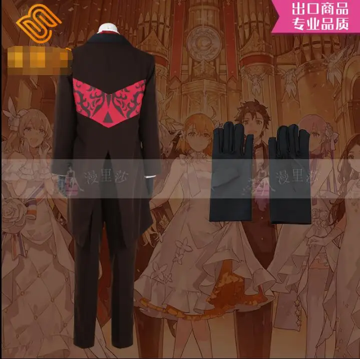 Custom Made Suits Fate Grand Order Orchestra Antonio Salieri Man of the Gray Cosplay Costume