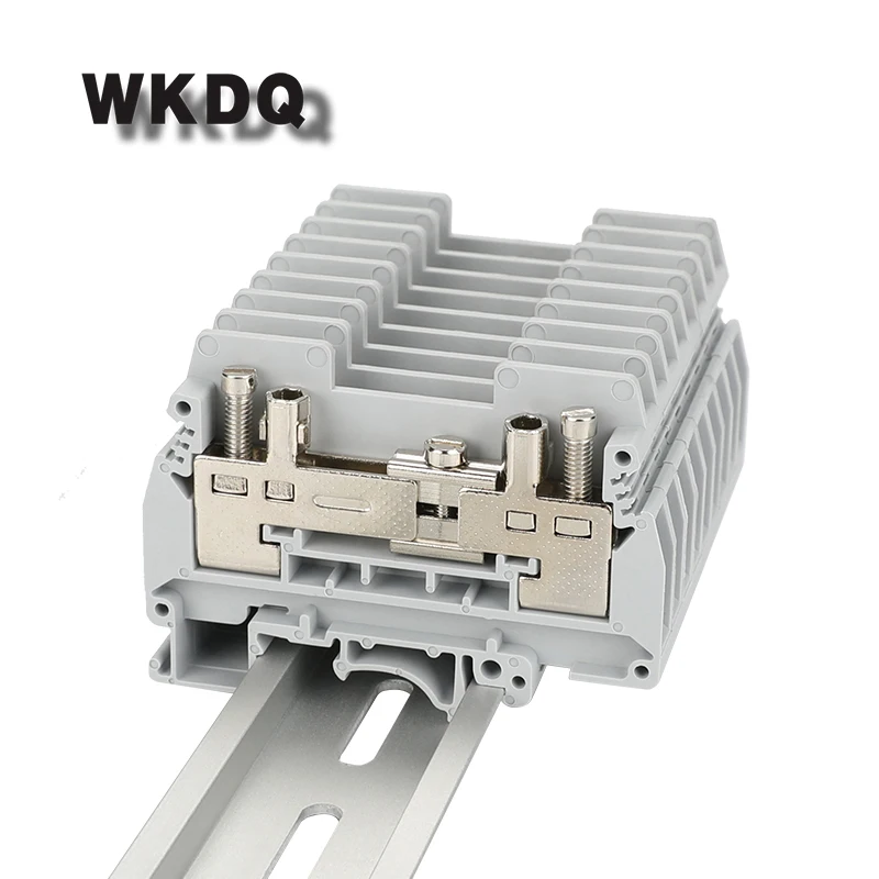 

10pcs URTK/S Equivalent to PHOENIX Screw Connection Testing Disconnect Terminal Blocks