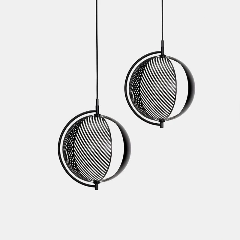 Постмодерн креативный простой шар ресторан люстра искусство чердак крыльцо