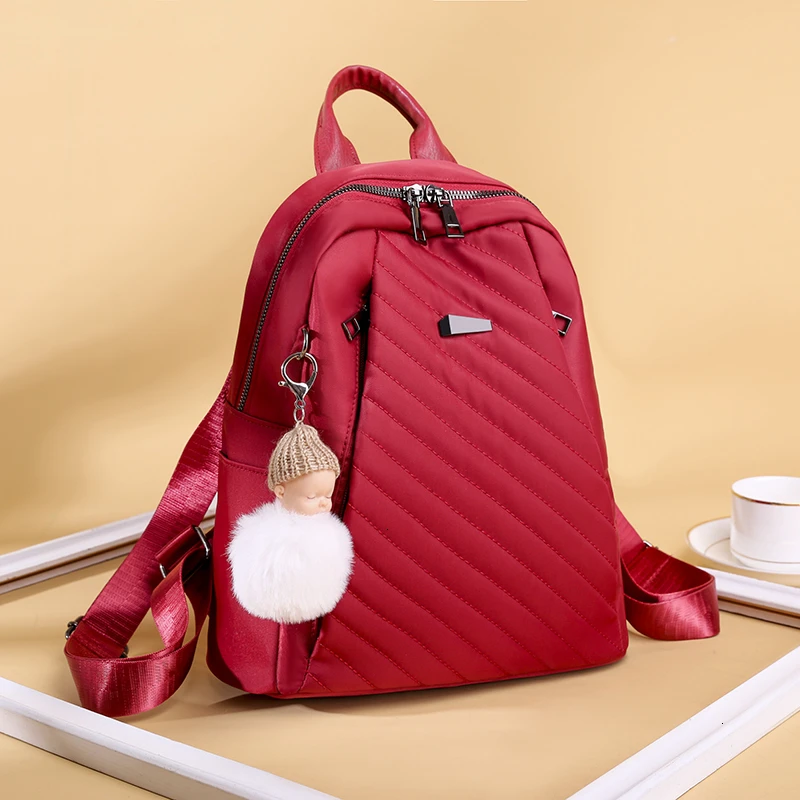 Модный женский рюкзак, легкий, Оксфорд, школьный рюкзак, большая вместительность, школьная сумка на плечо для подростков, девочек, сумка на плечо