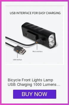 Clearance ROCKBROS Bike Lights Usb Chargeable Rainproof MTB Bicycle Front Lamp Cycling Flashlight Bicycle Accessories 29