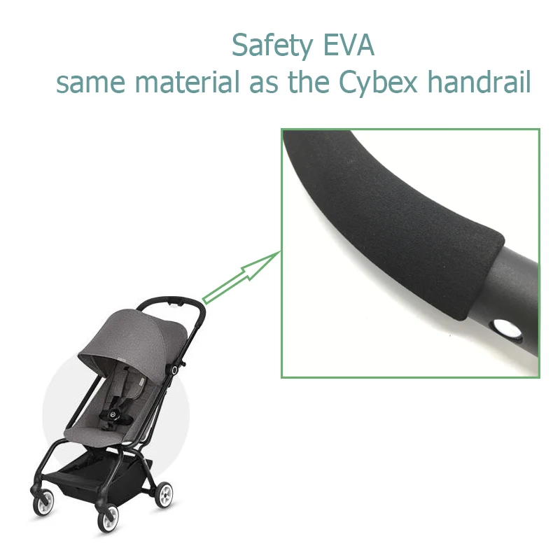 Stroller Accessories Armrest for cybex Eezy handrest Bumper Handrail High Quality PU leather for Cybex S Twist buggy accessories