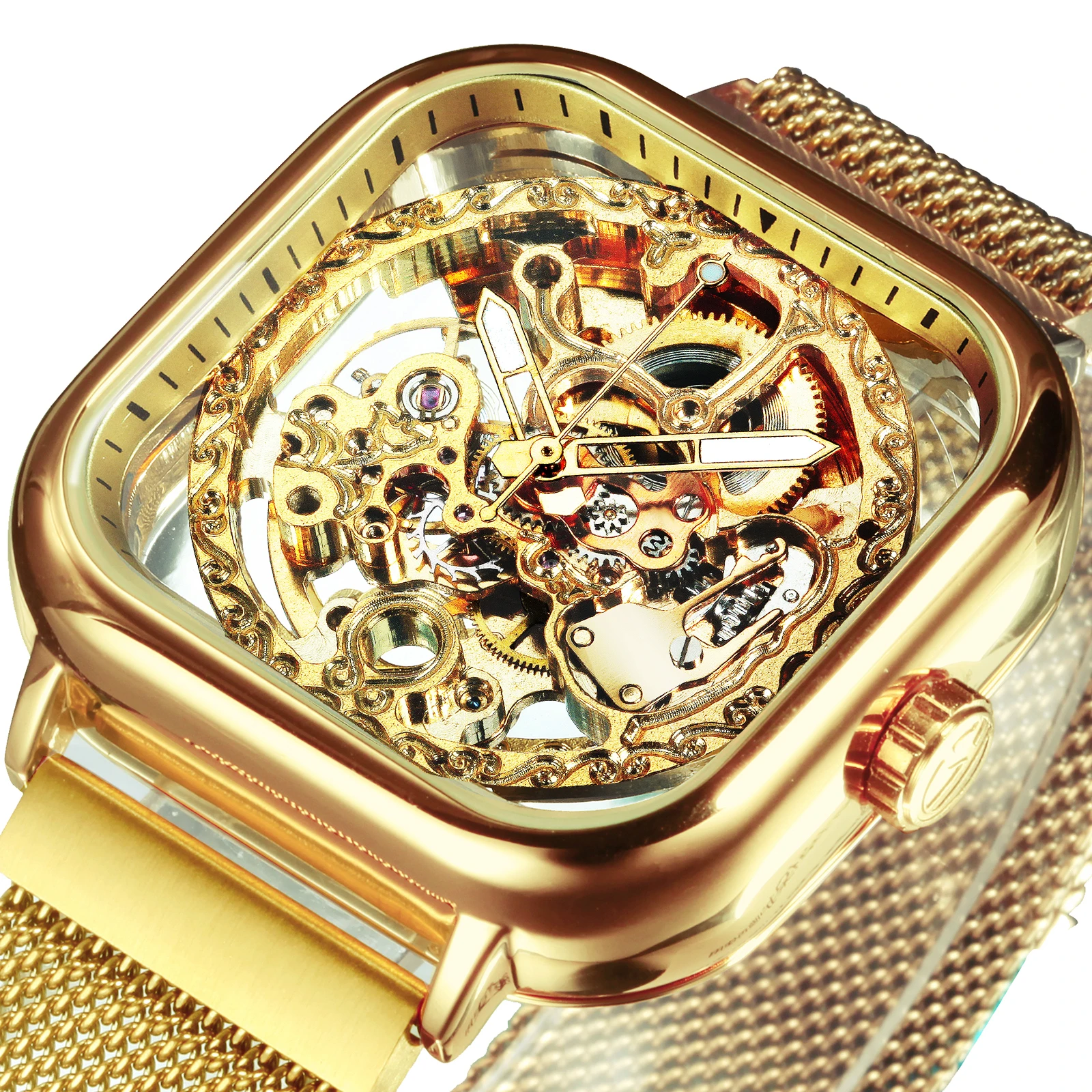 Forsining watch gold Clearance