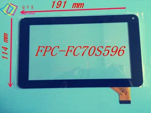 Новый 7-дюймовый емкостный сенсорный экран для Kurio Tab 7 дюймов Детский планшетный ПК FPC-FC70S596-02 20140424Ar