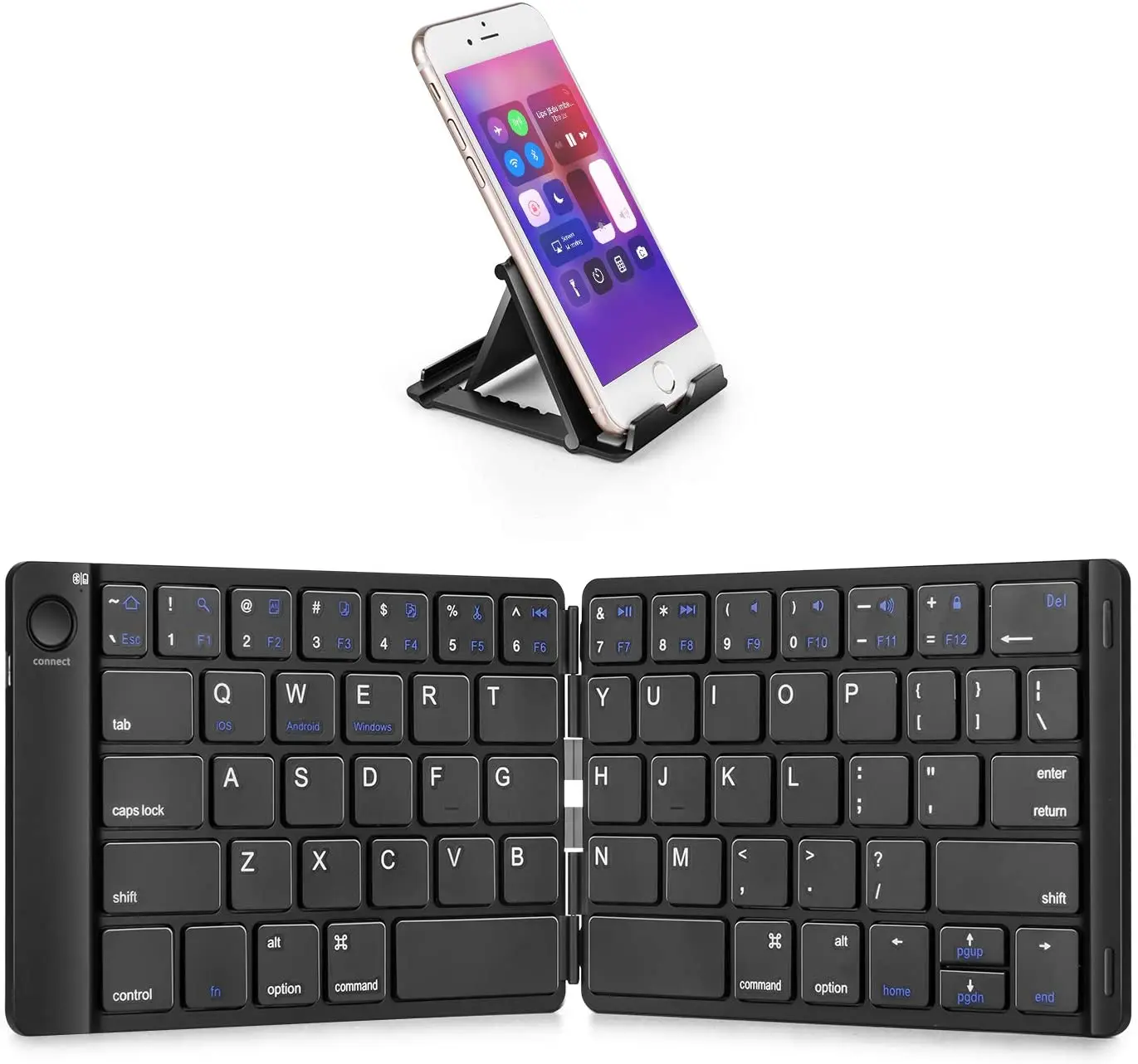 Foldable Bluetooth Keyboard Portable 