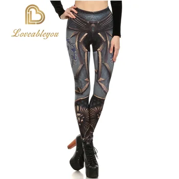 

New Women Armor Leggings 3D Digital Print Pants Trousers Stretch Pants Drop Shipping KDK1513 KDK1507