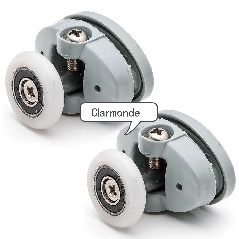 Shower Cabinet Roller Wheel 2pcs4pcs 8pcs Butterfly Single Shower Door Rollers/Runners/Wheels/Pulleys 23mm /25mmwheel