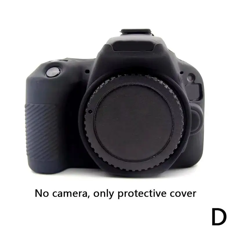 Чехол для DSLR камеры, мягкий силиконовый чехол, Резиновая Защитная сумка SL2 200D 200D Rebel SLR II для камеры Canon 200D Mark T6G4