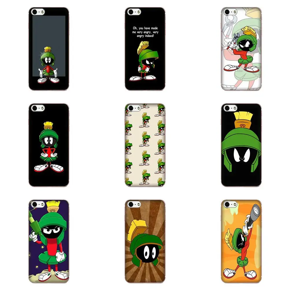 Для Apple iPhone 4 4S 5 5C 5S SE SE2 6 6S 7 8 11 Plus Pro X XS Max XR Diy Окрашенные Looney Tunes Marvin The Martian |