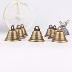 Рождественский металлический колокольчик набор 35 ieces Европейский стиль ретро 38 мм металлический колокольчик бронза ковкое железо металл