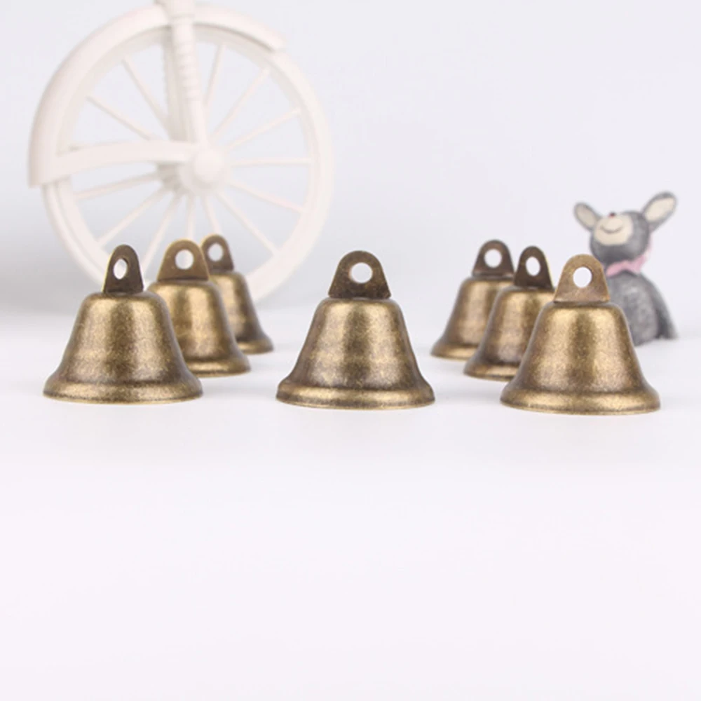 

Christmas Metal Bell Set 35 ieces European Style Retro 38mm Metal Bell Bronze Wrought Iron Metal Bell Christmas Tree Pendant