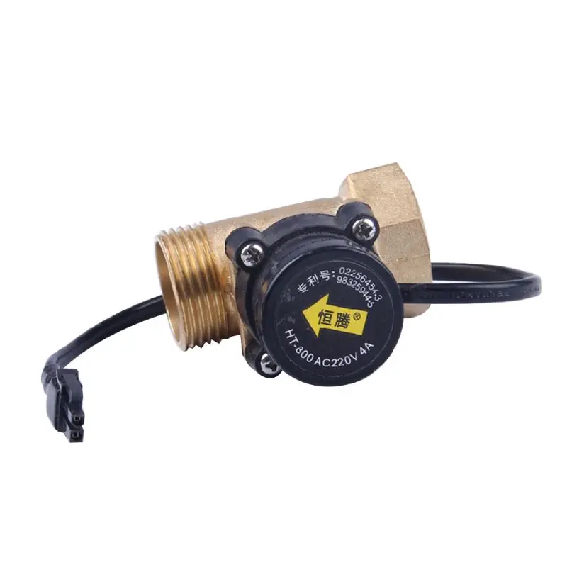 HT-800 1" Water Flow Sensors Switch 220V 4A Liquid Paddle Pump Y98E | Инструменты