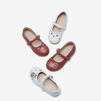 

Summer Girls Leather Shoes For Children Wedding Party Princess Dance Shoes Kids Soft Sole Comfortable Shoe High Quality